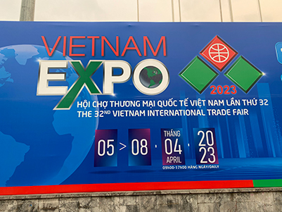 La tecnologia IPRT appare alla 32a fiera internazionale del Vietnam nel 2023